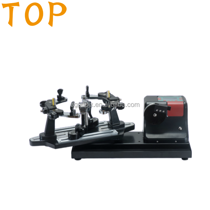 TOP Intelligent Computerized Automatic String Pulling and Winding and Threading Machine for Tennis Badminton Shuttlecock Rackets