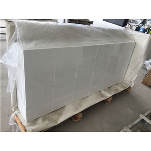 Panel de pared de baño, paneles de revestimiento de ducha de piedra Artificial de mármol blanco - Product Image 2