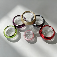 Pots en plastique multi-tailles avec couvercle à vis, pots d'échantillons cosmétiques vides pour crème pour les yeux