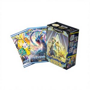 Cartes à Jouer <span class=keywords><strong>Pokémon</strong></span> en Chinois Simplifié, Lots <span class=keywords><strong>de</strong></span> Cartes Originales Eif Baby, Cartes <span class=keywords><strong>de</strong></span> Collection, Cadeaux pour Enfants - Product Image 1