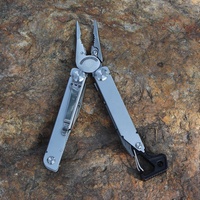 Couteau pliant multifonctionnel 25-en-1 pour l'extérieur, usage domestique, camping, survie, multi-outils de poche avec allume-feu et sifflet