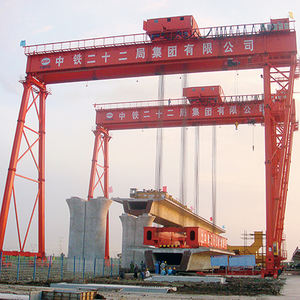 أعلى جودة حار بيع WEIHUA العلامة التجارية طن شعاع مزدوج رافعة جسرية لبناء السفن لحوض بناء السفن - Product Image 3