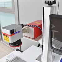 Machine de marquage laser UV 5W/10W, machine de lettrage et de codage, machine de gravure automatique pour plastique, cristal, feuilles, verre