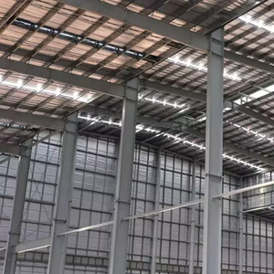 Bâtiment d'entrepôt préfabriqué en acier au design moderne, structure en acier léger personnalisée pour ateliers et installations de stockage - Product Image 5