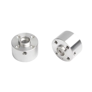 Custom CNC Machining Aluminum Flange Bushing Aluminum Alloy Bearing Housing Precision Turning Milling Machined Non-Standard Mech - Product Image 5