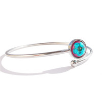 Nouvelle mode de bijoux pour femmes Bracelet en résine Accessoire à la main Bracelet de fleurs séchées pour fille
