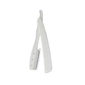 Nueva Afeitadora Manual Profesional de Alta Calidad, Reutilizable, con Cuchillas de un Solo Filo de Acero Inoxidable, Plegable, para Barbería - Product Image 2