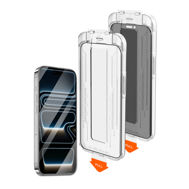Screen Protectors Privacy Magic Box Screen Protector for Iphone 17 16 Pro Max Magic Box 9H Full Cover Tempered Glass