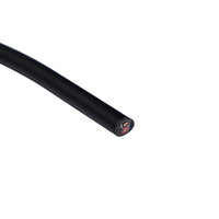 Kabel Daya Tembaga Murni Berisolasi PVC 2 Inti Terpilin Grosir 2464 28/26/24/22/20/18 AWG dengan Pelindung Sinyal Audio Terlipat