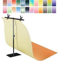 Support de fond en T pour photographie, ensemble de rideaux et accessoires de prise de vue, support de fond pour photographie de produits