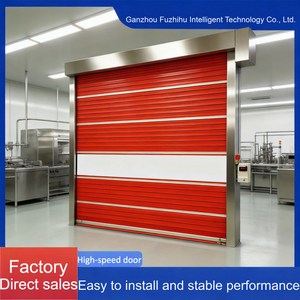 Puerta Rápida Automática de PVC Industrial de Alta Velocidad, Puerta Enrollable Rápida para Logística de Almacenes, Puerta de Seguridad de Acción Rápida con Sensor de Radar - Product Image 1