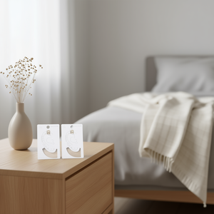 Pendientes de Clip en Forma de W Zt, Acero Inoxidable, Chapados en Oro, Unisex, Joyería de Moda - Product Image 2