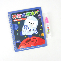 Livre de coloriage magique à l'eau pour enfants, personnalisé, éducatif, nouvelle arrivée, avec stylo à eau
