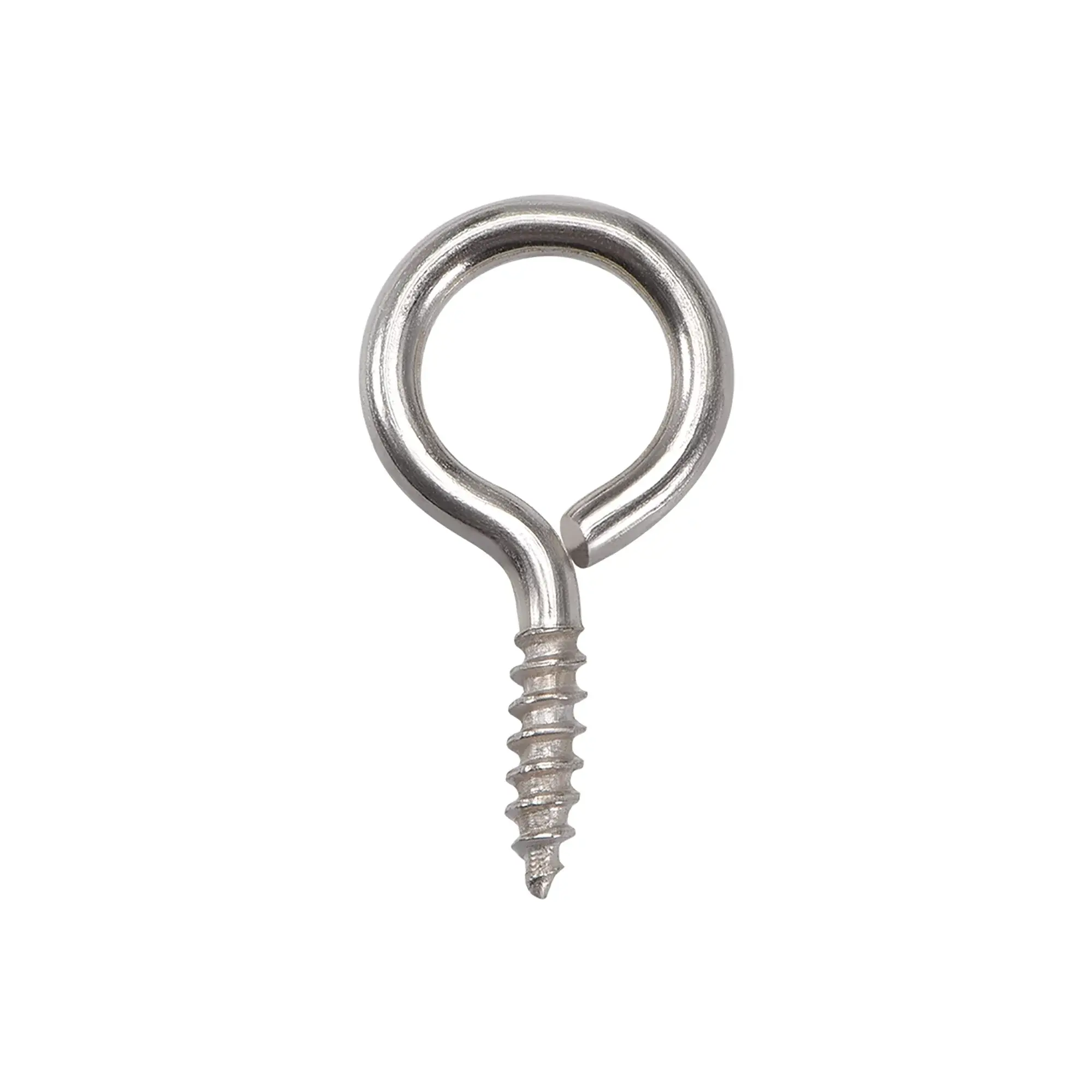 YH Factory customed Heavy Duty Eye Hook vite in acciaio inox a gancio viti autofilettante a occhiello vite a occhiello in bullone ad occhio per legno