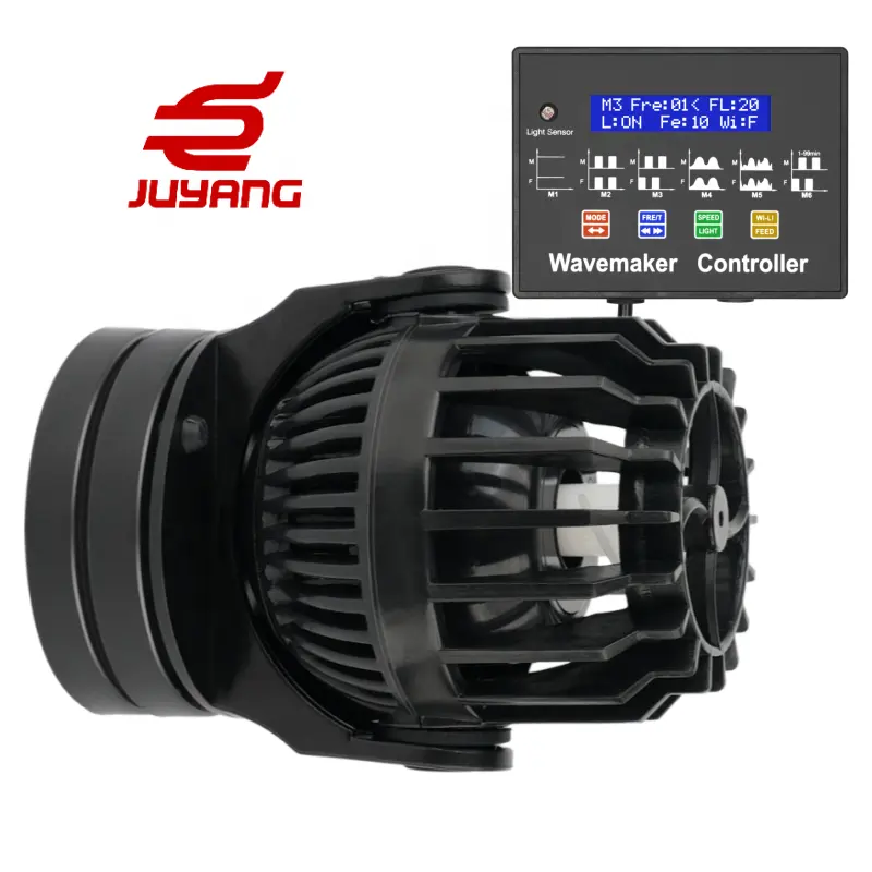 Aquarium Accessory Electrical Dc Wave Pump Ultra Quiet Aquarium Wave Maker Marine Fish Tank Surf Wave Maker with Controller