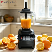 Robot culinaire commercial TM-800A, lames en acier inoxydable, capacité de 1,5 L, 1800 W, 38000 tr/min, vitesse variable pour usage industriel