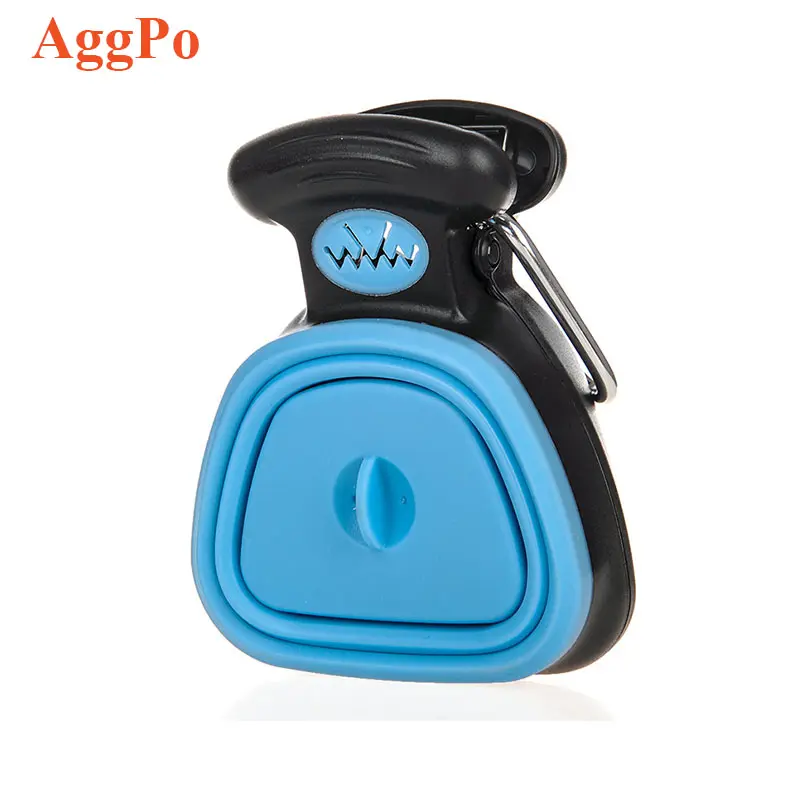 Portable Poop Scooper, Dog Pooper Scooper Handheld Size for Walking Large Small Dogs Outside Yard or Travel Outdoors