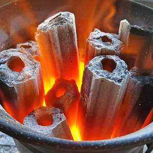 Natural Bamboo Charcoal for <b>BBQ</b> High Calorific Value <b>Smokeless</b> Bamboo Charcoal Briquettes Wholesale from Vietnam - Product Image 6