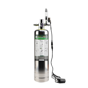 2,4L RVS Cilinderreactor Acryl Diffuser voor <span class=keywords><strong>Aquarium</strong></span> CO2 Systeem Milieuvriendelijk CE Gecertificeerd Visbak Accessoires - Product Image 5