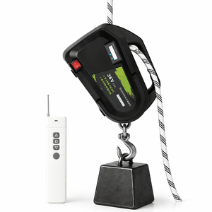 Máquina Elevadora de Cuerda con Control Remoto Inalámbrico de 150KG, 200KG, 250KG, 300KG, 400KG, 500KG para Construcción en Altura - Product Image 1