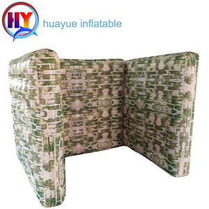 Pistolas de bolas de Gel y Bunkers de <span class=keywords><strong>Paintball</strong></span>, juego de Bunkers de aire, Arena, tiro con arco, campo de batalla, obstáculos, juegos de disparo en la pared, Búnker inflable - Product Image 5