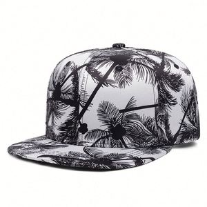 Wholesale Fashion Women Men Hip Hop Hawaii Print SnapBack Cap Summer Mesh Trucker <b>Hats</b> - Product Image 5