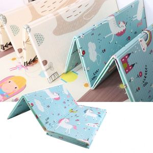 <span class=keywords><strong>Tapis</strong></span> de <span class=keywords><strong>jeu</strong></span> pour bébé pliable double face en mousse souple, jouet éducatif, jouet sportif, 1,5 cm d'épaisseur, <span class=keywords><strong>tapis</strong></span> de <span class=keywords><strong>jeu</strong></span> d'activité de sécurité pour enfants - Product Image 1