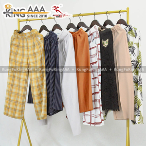 กางเกงขายาวทรงหลวมสไตล์ไทยมือสอง KingAAA  เสื้อผ้ามือสองขายส่งแบบยกกระสอบ  เสื้อผ้ามือสองคละแบบสำหรับใส่ทุกวัน - Product Image 3