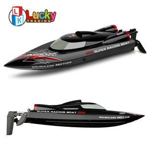 LK Toys juguete de Control remoto nuevo XK <span class=keywords><strong>WLToys</strong></span> <span class=keywords><strong>WL916</strong></span> 2,4 GHz 4CH impermeable 55 KM/H Motor sin escobillas de alta velocidad modelo de barco de Radio Control - Product Image 4