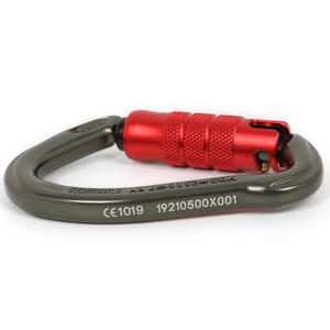 Mosquetón <span class=keywords><strong>de</strong></span> Triple Bloqueo XINDA 7075 con Certificación CE UIAA, <span class=keywords><strong>Gran</strong></span> <span class=keywords><strong>Apertura</strong></span>, 25kN, <span class=keywords><strong>de</strong></span> Aluminio para Escalada y Trabajo en Altura - Product Image 5