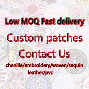 Patchs thermocollants brodés motif Crâne Flamme, personnalisables en gros, pour décoration - Product Image 4