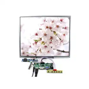 Benutzer definierte Größe Outdoor-Auto-LCD-Bildschirm 17,0 "M170Etn01.1 1280 X1024 LCD-Bildschirm-Kit mit Schutz folie und Controller-Karte