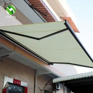 Encadrement extérieur <span class=keywords><strong>en</strong></span> aluminium Écran coulissant <span class=keywords><strong>Volet</strong></span> <span class=keywords><strong>roulant</strong></span> Couverture de fenêtre Pare-vent rétractable - Product Image 1