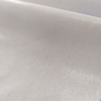 Tissu en coton tissé avec doublure fentes pour col de chemise, 10 pièces, gomme lourde