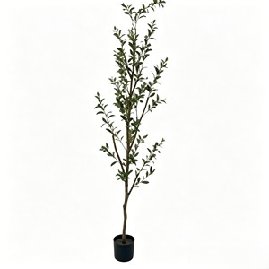 New Design Knock Down Olive <b>Tree</b> | Lifelike <b>Artificial</b> Topiary Plant Decor for Hotel Lobby Christmas Decorations - Product Image 1