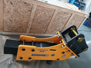 Soosan เบรกเกอร์ไฮดรอลิกหลายกล้วย SB43ตัวผลิตภัณฑ์หลัก1หน่วยมีการรับประกันมาตรฐานหนึ่งปี - Product Image 2