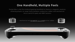 Mangmi Pocket MAX คอนโซลเกมมือถือ7นิ้วหน้าจอ OLED <span class=keywords><strong>M</strong></span> ผู้เล่นเกม2.0พื้นที่8 + 128GB Android 13 mangmi คอนโซลวิดีโอเกม - Product Image 4