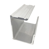 Profils en aluminium industriels usinés, profilés en alliage d'aluminium extrudés de forme spéciale, supports de charpente légers