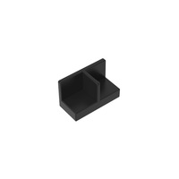 93095 Blocs de construction en plastique ABS compatibles 1x2x1 Panneau mural d'angle 800+ pièces Accessoires éducatifs MOC Voitures Enfants de 8 à 13 ans