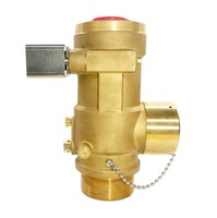 Valve de bouteille d'incendie durable de 2 pouces, accessoire essentiel et flexible pour l'équipement de lutte contre l'incendie