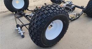 Ensemble complet d'essieu avant et moteur arrière pour voiturette <span class=keywords><strong>de</strong></span> golf électrique 3000W/4000W/5000W, 4 <span class=keywords><strong>roues</strong></span>, ATV, UTV, BUGGY - Product Image 3