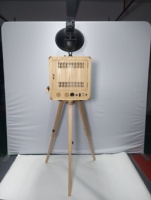 2026 Model Baru Komputer Kayu Layar Sentuh 15.6 inci, Printer All-in-One, Cocok untuk Pernikahan dan Pesta.