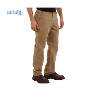 Pantalon de travail <span class=keywords><strong>Cargo</strong></span> ignifuge pour homme décontracté avec genouillères Pantalon de travail de charpentier Pantalon de charpentier - Product Image 3