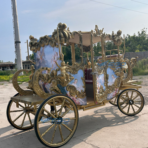 Calèche royale électrique de luxe pour mariage et visites touristiques, capacité de 4 à 6 personnes - Product Image 5
