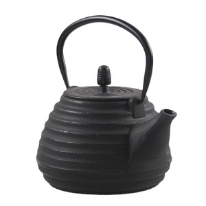 Nhật Bản Phong Cách Hiện Đại Đúc Sắt Ấm Đun Nước Thân Thiện Với Môi Hộ Gia Đình Đơn Giản Đồng Bằng Ấm Trà Bán Buôn Trà Cà Phê Bộ Trà - Product Image 5