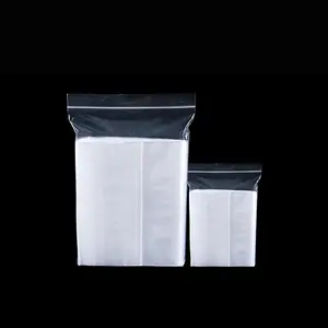 YC Transparent Waterproof And Moisture Proof Zip Bags Easy To Instantly And Securely Self Seal Small For Food