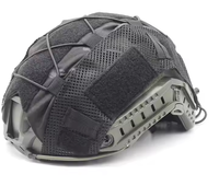 Couverture de casque tactique de camouflage résistant à l'usure de haute qualité, couverture de casque réglable pour l'équipement extérieur de sécurité de défense