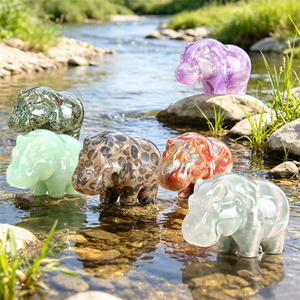 Nouveautés : Figurines sculptées en forme d'étoile de mer en cristal de <span class=keywords><strong>quartz</strong></span> naturel mélangé, mini-gemmes spirituelles de 30 mm, à vendre - Product Image 4