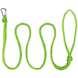 Corde d'amarrage verte avec mousqueton pour usage marin, équipement de navigation en plastique, longueur 3M - Product Image 1
