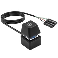Câble d'extension de bouton d'alimentation externe pour ordinateur de bureau - Matériau en cuivre en stock